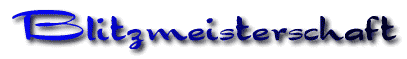 Blitzmeisterschaft